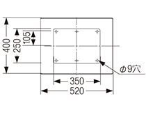 EV520ベース寸法