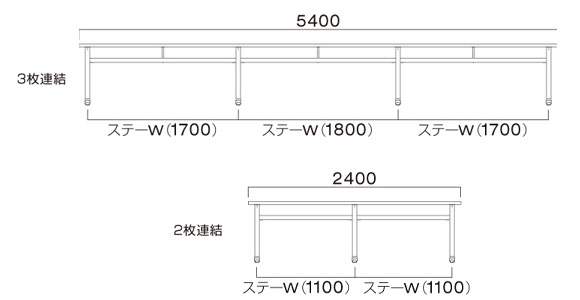 ステーＷサイズ例