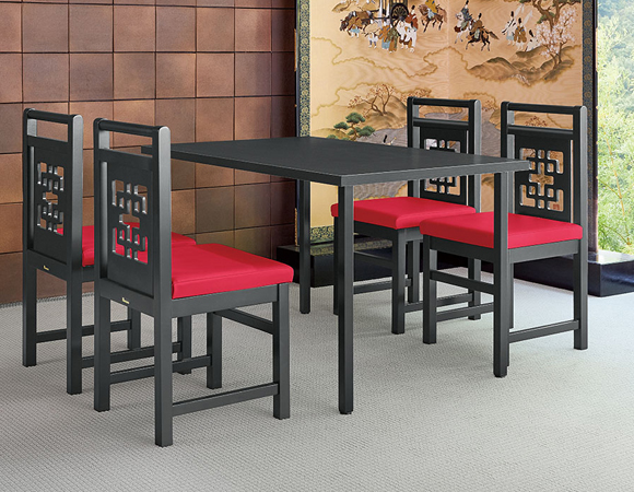 Marukatsu青島D椅子を使用した店舗