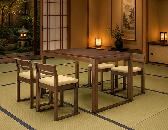 Marukatsu佐竹D椅子を使用した料亭