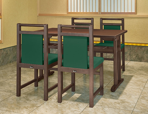 Marukatsu矢吹D椅子を使用した店舗