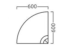 エクスト外アールイス90°寸法