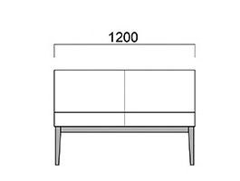 ユニゾンイス1200寸法