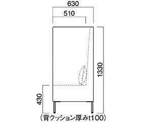 スクリーン寸法