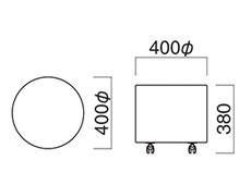 S-C3スツール寸法