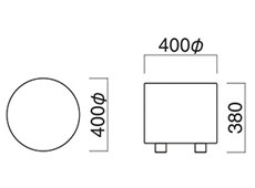 S-C4スツール寸法