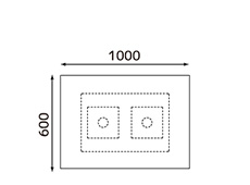 1000天板寸法