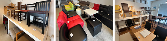 店舗家具のネットワークのショールーム