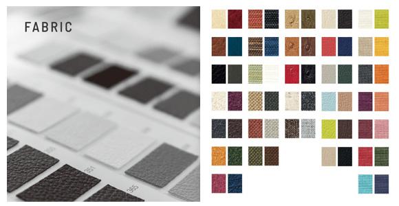 プロシード椅子張地サンプル